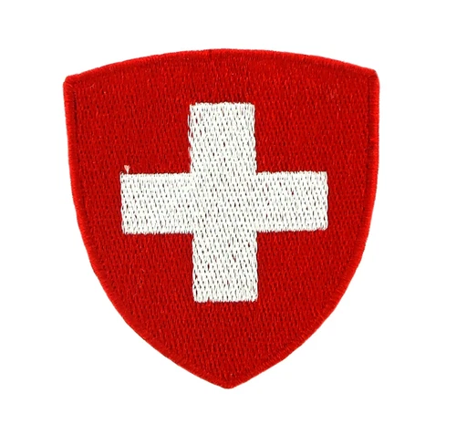 ROYAL COAT OF ARMS SWISS Switzerland backpack FLAG PATCHES PATCH IRON ON GLUE