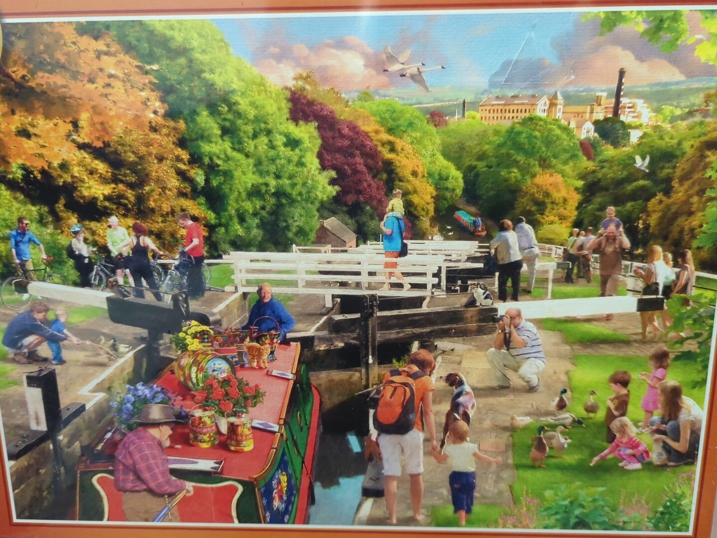 AUTUMN FLIGHT 1000 piece FX Schmid jigsaw puzzle