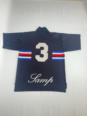 Sampdoria away asics #3 1997 size L | eBay