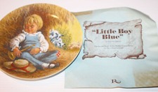 1980 Little Boy Blue Collector Plate John McClelland Mother Goose RECO w/ COA