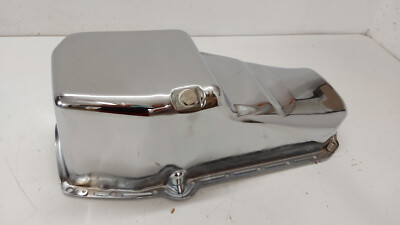 Ölwanne Stahlblech verchromt , Smallblock Chevy, 1955-79 ,Chevrolet ,9005C