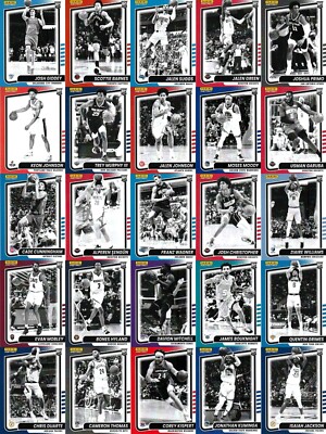 2021-22 PANINI NBA BLACK & WHITE ROOKIES #1 - 36 SINGLES - 1/239 LOW PRINT RUN