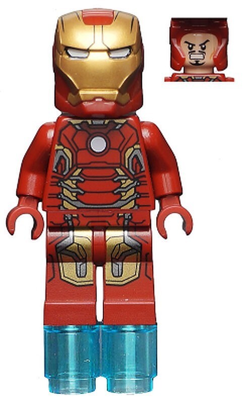 Genuine Lego Iron Man Mark 43 Minifigure Super Heroes from 76032