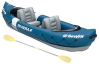 Sevylor Riviera Inflatable Kayak, Two Person Sevylor Riviera Inflatable Kayak, Two Person