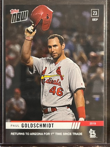 2019 Topps Now 886 Paul Goldschmidt