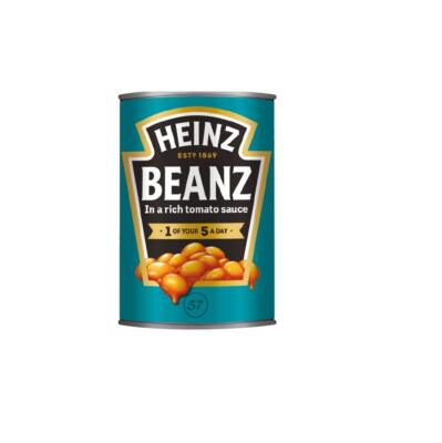 Heinz Baked Beans in Tomato Sauce 13.7 Oz Pack of 24 Imported from UK