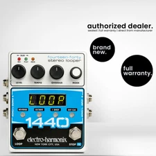 Electro-Harmonix 1440 Stereo Looper Guitar Pedal w/ Reverse, Octave & MIDI