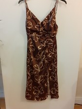 Urban Outfitters Strappy Midi Dress, Brown, Small