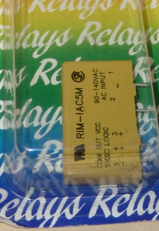 NTE RIM-IAC5M 5VDC Series Rim Slimline Input Digital Module 90-140VAC - Image 2 of 2