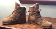 Beerpaw Krista Women's lace up Ankle Boot Light Brown Size 10