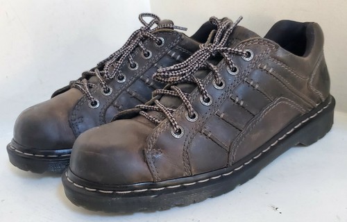 Dr Martens Sz US 12M (AW004) Keith Brown Leather Lace Up Oxford Shoes Air Wair