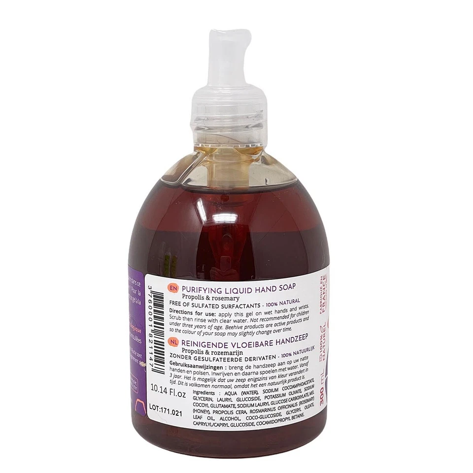 propolia FRANCE Savon liquide mains purifiant Propolis et Romarin - Flüssigseife - Bild 4 von 4