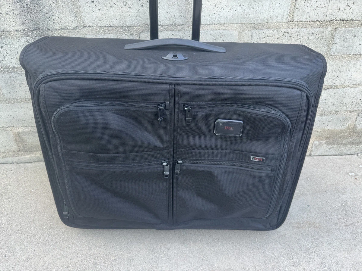 TUMI Alpha 2 Black Nylon Extended Trip 2 Wheeled Garment Bag