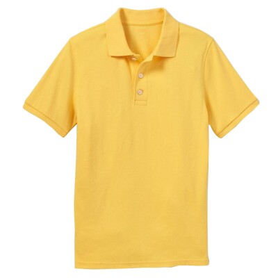 Boy's School Uniform Short Sleeve Polo Shirt TAGLESS (Sizes, 4-20) NWT