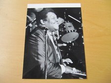 FATS DOMINO - UK PROMO PRESS PHOTO - 8.5 x 6.5 INCHES (Q-2)