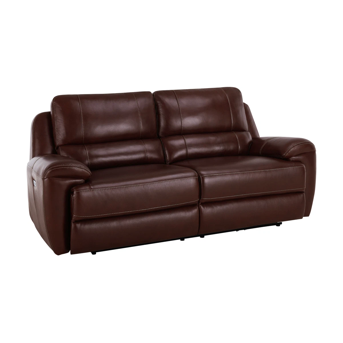Oak Furnitureland Austin 3 Seater Electric Recliner Sofa Tan