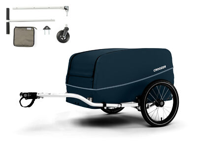 Croozer Cargo Tuure Lastenanhnger Transportanhnger + Bollerwagen Set |  eBay