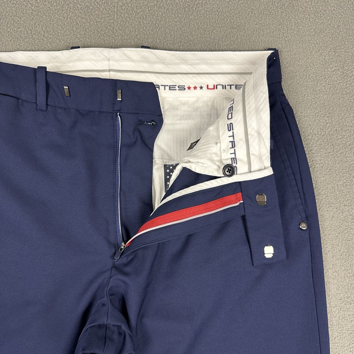ラルフローレン RLX GOLF Ryder Cup パンツ 32 ネイビー RLX Ralph Lauren Pants Mens 32x32 Navy Blue USA Golf Ryder