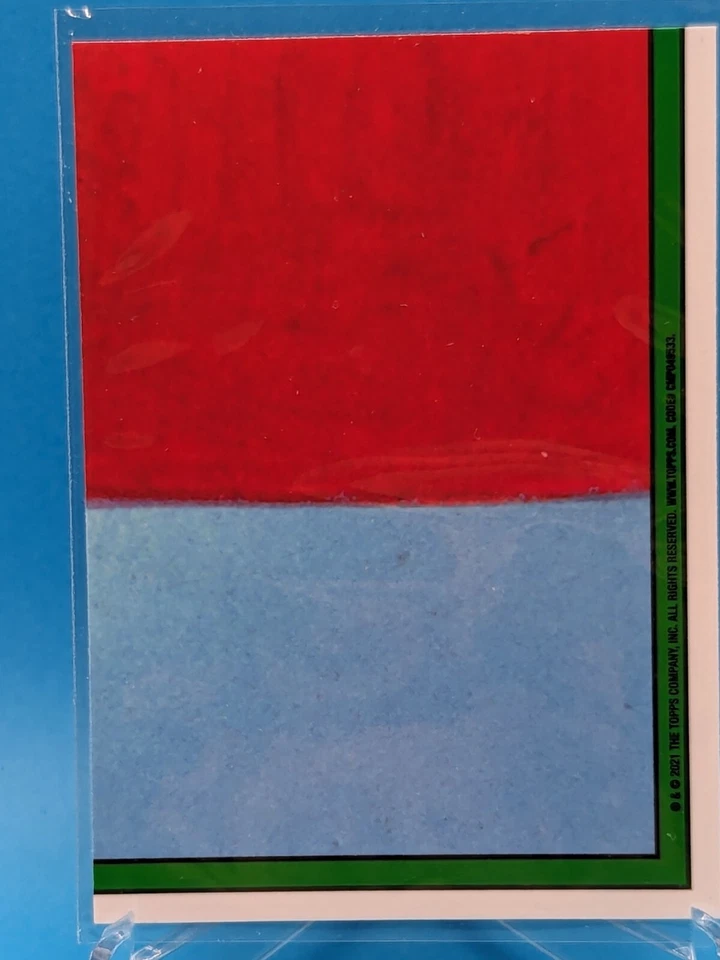 2021 Topps Chrome Garbage Pail Kids GPK Series 4 Refractor #147A Amazin' Grace - Image 2 of 2