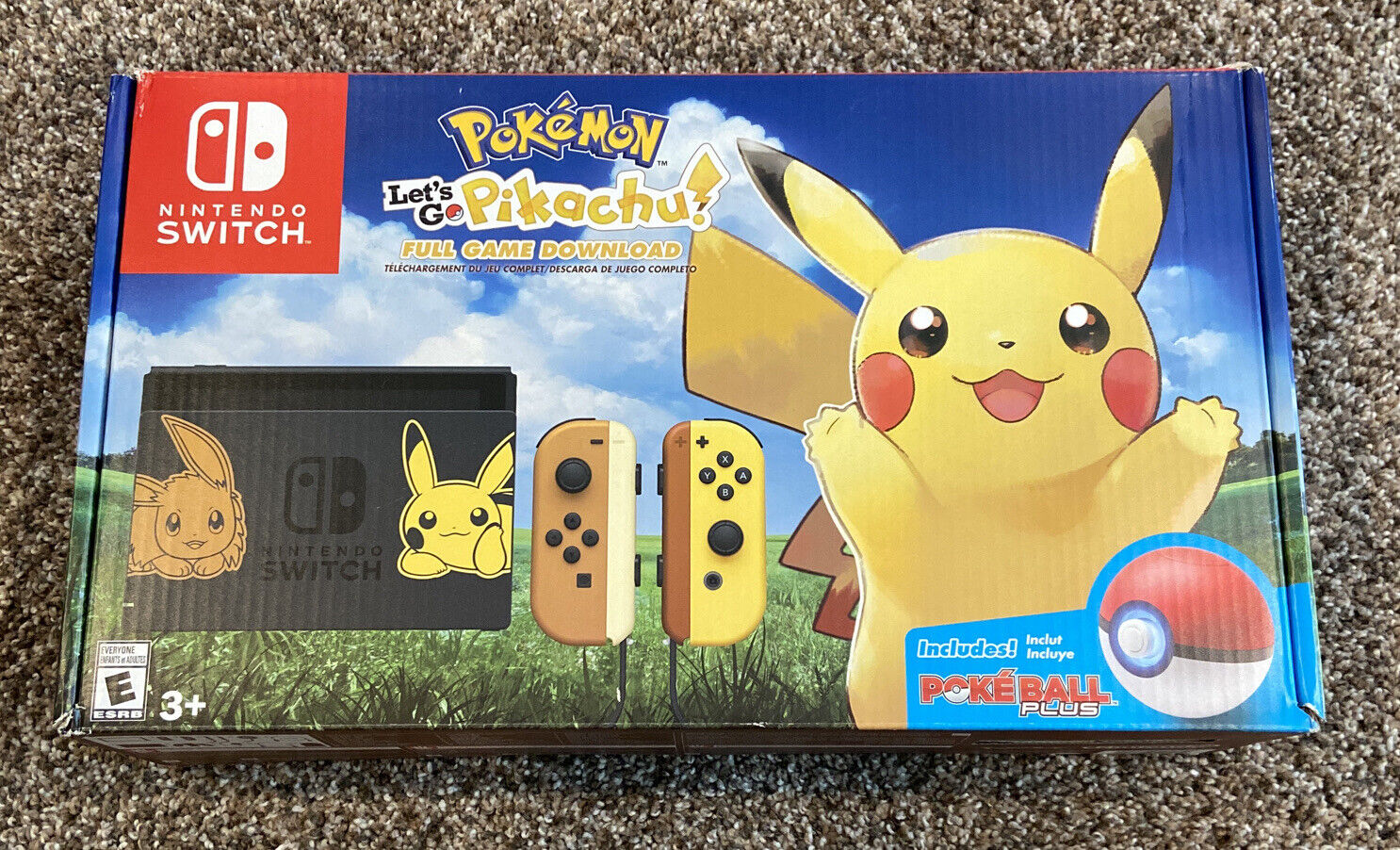Nintendo Switch Console Let S Go Pikachu Poke Ball Plus Edition For Sale Online Ebay