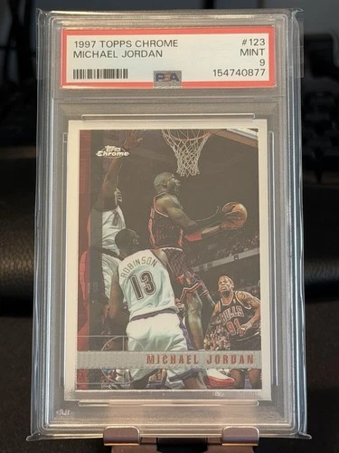 Jordan 1997 Topps Chrome Jordan #123