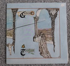 Genesis.  Trespass Vinyl LP Record Charisma Records.  1970 VG+/VG