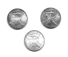 American Eagle 1 oz .999 Fine Silver One Dollar Coin - Set of 3 - 2000 2009 2014