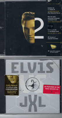Elvis Presley  SEALED ORIGINAL 2ND TO NONE CD W/ALL CONTENT & BONUS SEALED CD!!