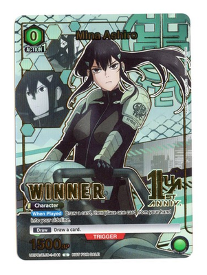#ad Mina Ashiro Winner Kaiju No. 8 Foil Union Arena Promotion Cards KJ8 1 041 NM $9.98