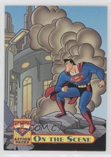 1996 Skybox Superman Action Packs On the Scene #8 0nr3