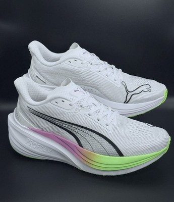 Puma Darter Pro size 10 Fluorine White - Ultra Comfortable Running Fast Shipping