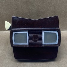 Vintage View-Master Model C Stereoscope Viewer Bakelite Brown USA Retro Toy