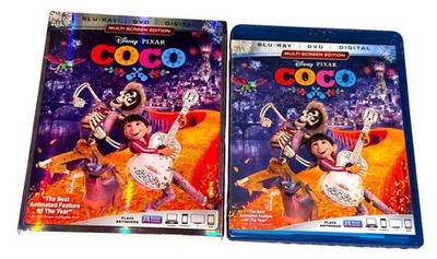Disney/Pixar COCO Blu-Ray DVD Digital Multi-Screen Edition SEALED w/ Slipcover