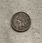 1862 XF/AU INDIAN Cent, CIVIL WAR DATE, FREE Shipping