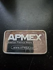 APMEX Fine Mint 5 Troy oz Silver Bar .999 Fine Bullion Precious Metal