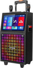 Karaoke Machine with Lyrics Display Screen for Adults Built-in 15 Inches Tablet
