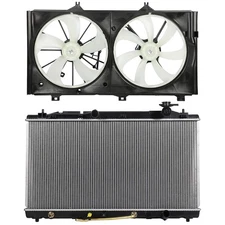 Electric Radiator Cooling Fan Kit For 2005-12 Toyota Avalon 2009-15 Toyota Venza