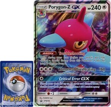 Porygon-Z GX SM216 JUMBO OVERSIZED Black Star Promo Holo Mint Pokemon Card