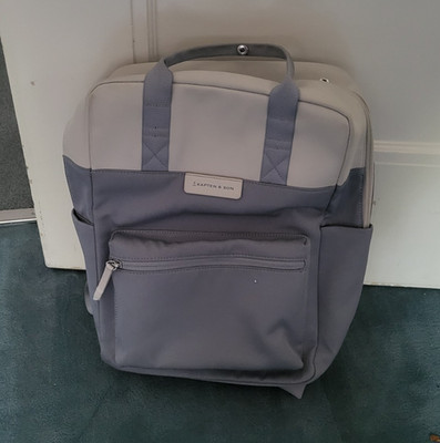 Kapten & Son Reise-Rucksack Grau Laptopfach Extra Fächer Polyester 10 19 L