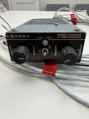 Engineering Incorporated PM2000 4-Place Stereo Intercom w/harness