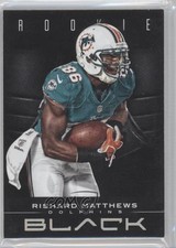 2012 Panini Black Rookie 203/349 Rishard Matthews #181 0m0