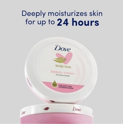 DOVE Nourishing BODY CARE Beauty Cream 2.53 oz (75ml), NEW/ SEALED