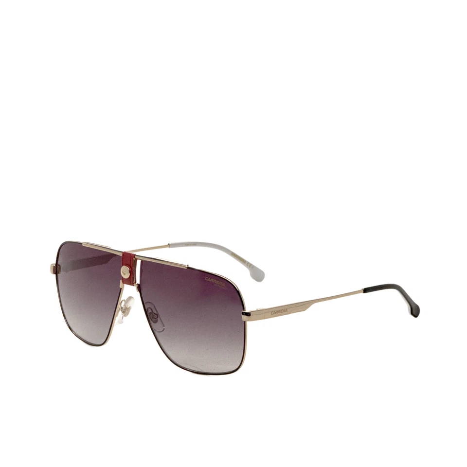 Carrera Men's 63 mm Gold Red Sunglasses CARRERA1018-S-Y11-63