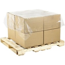 60 x 72 Inch Top Sheeting, Clear, 1.5 Mil Poly Sheeting, 250 Per Roll