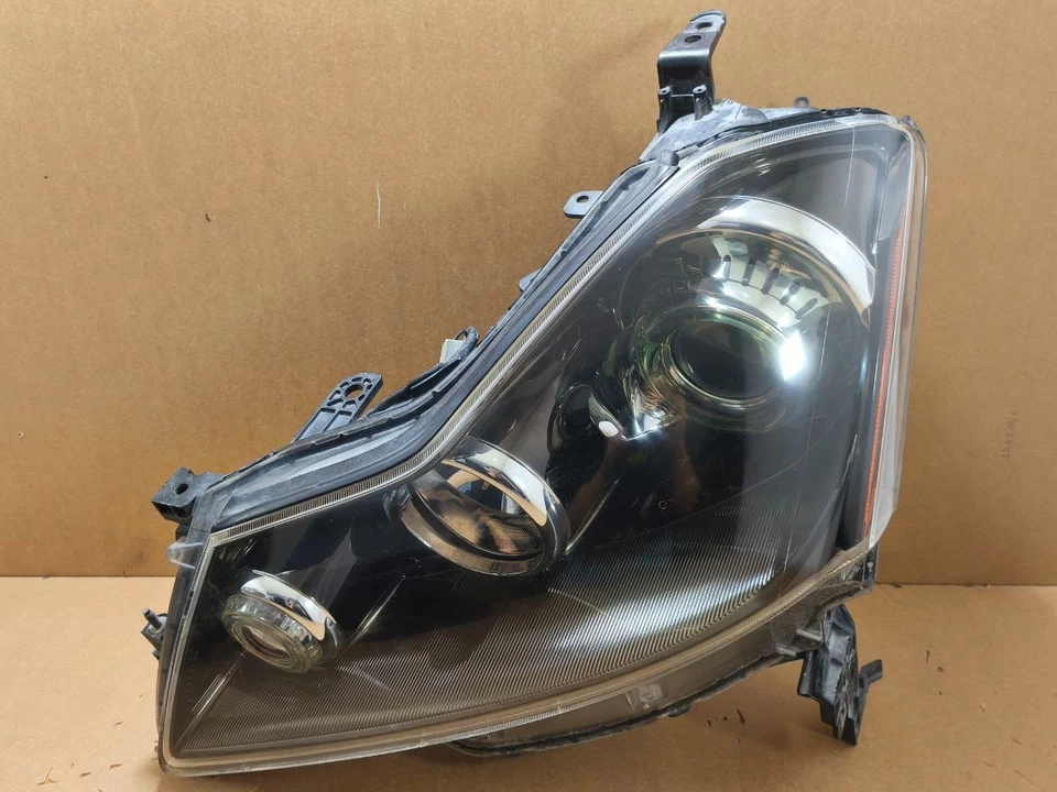 Faros delanteros NISSAN FUGA M35 M45 GENUINOS Y50 GT XENON Infiniti NEGRO HID Foto 3 de 4