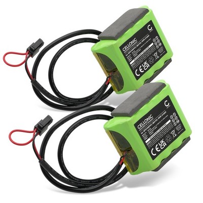 2x Ersatz Akku für Velux Integra Solar KSX 100K 2000mAh
