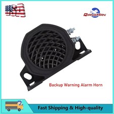 110db Heavy Duty Truck Backup Alarm - Universal Reversing Beeper Horn Black 1pcs