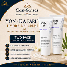Yonka Hydra No1 Creme 1.79oz/50ml X 2  100ML JUMBO SIZE BELOW COST EXP 12/28