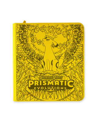 Prismatic Evolution Master Set Pokemon Binder VaultX 12 Pocket XL (MTO)
