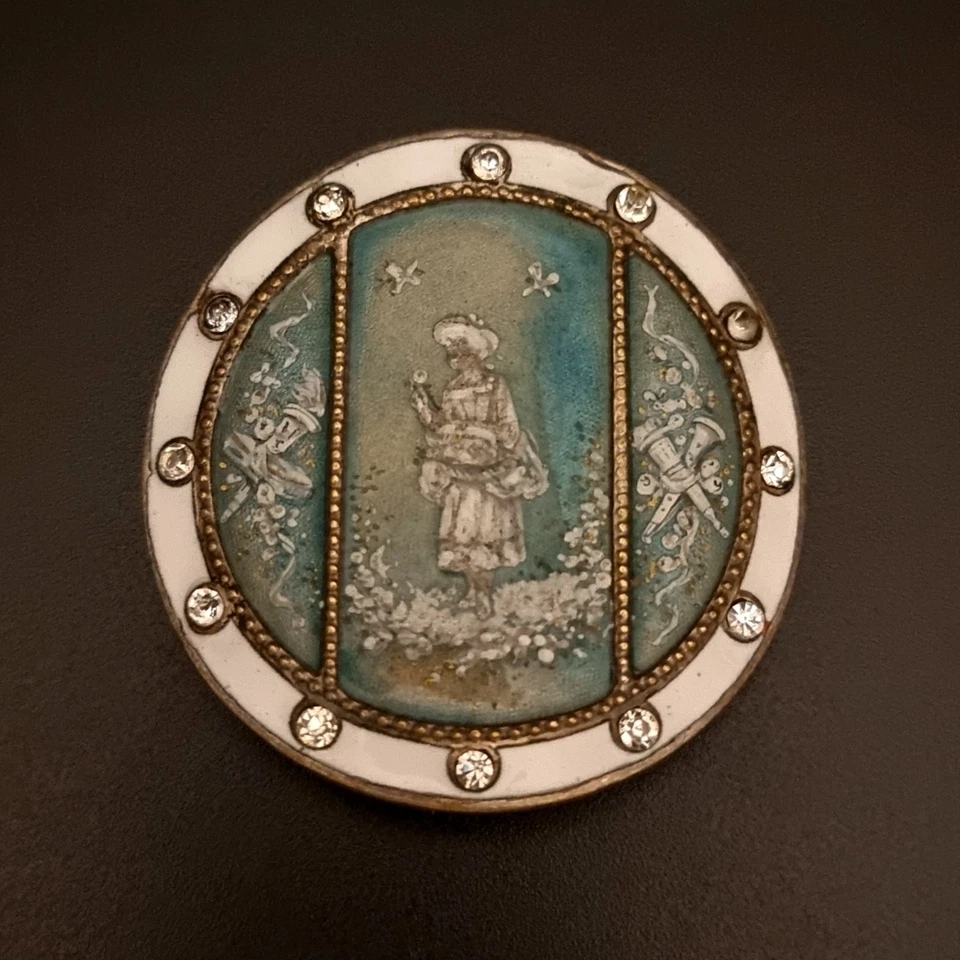 Piel Frères Exquise Ancienne Boucle de Ceinture vers 1900 France - Photo 2/4